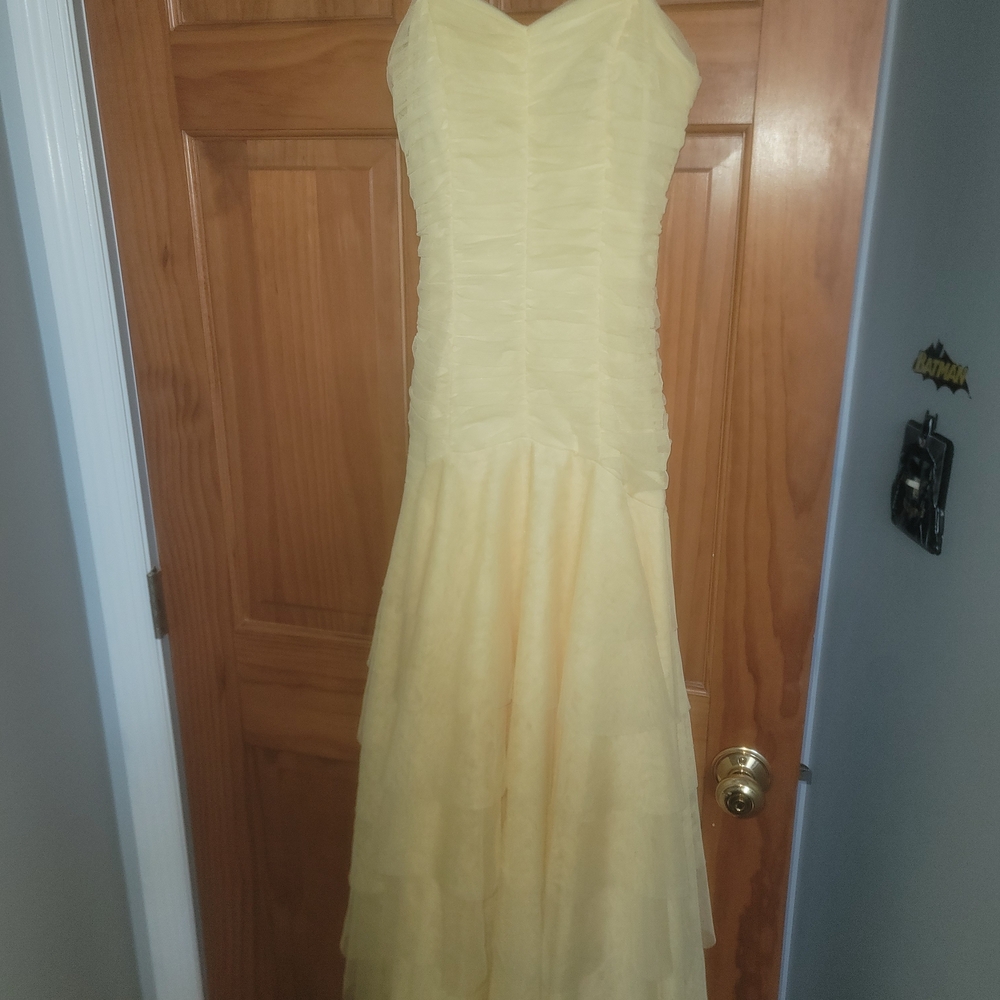 Morgan & Co. Yellow Dress